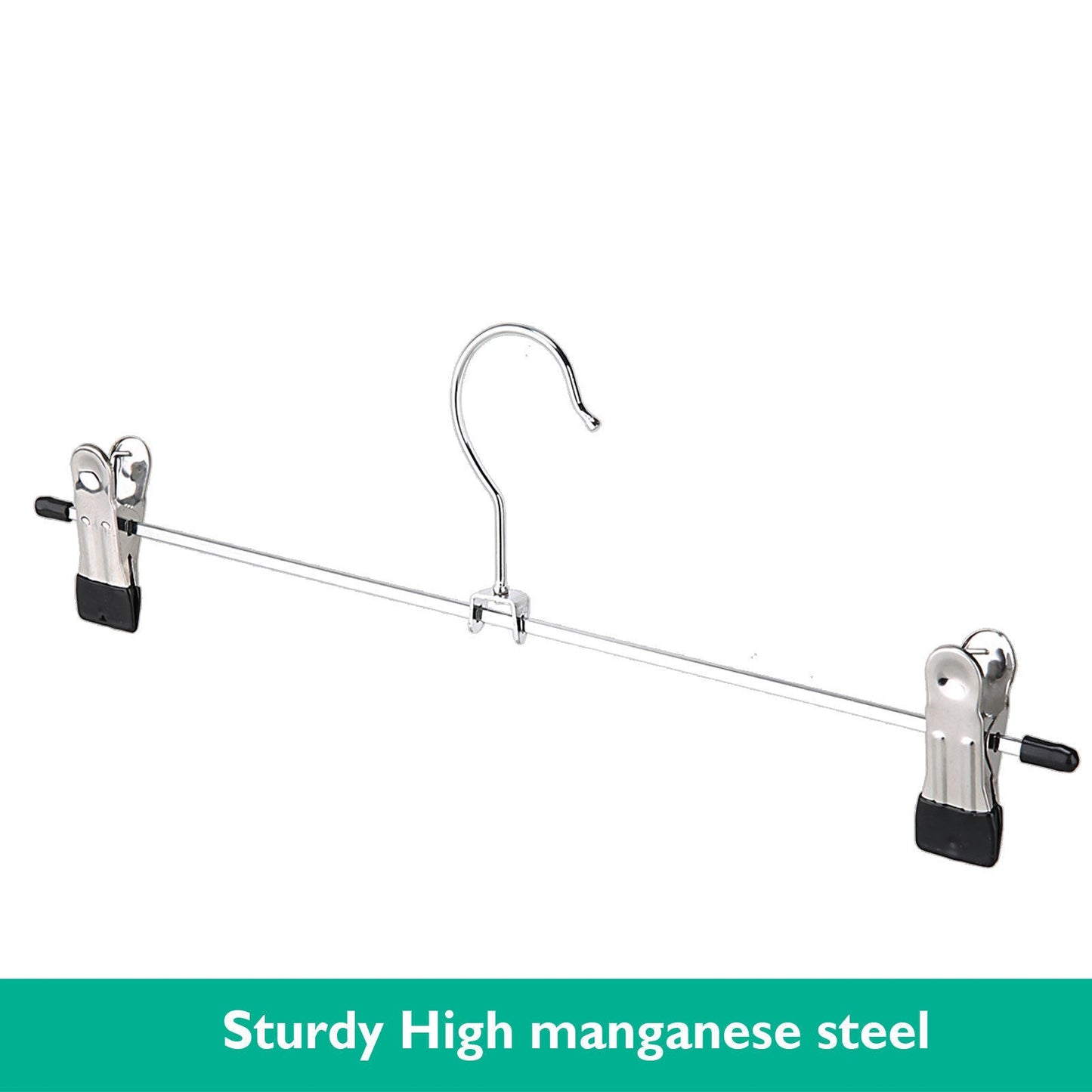 Metal Clip Hangers Trouser Skirt Coat Pants Bulk Clothes Clothing Coathangers