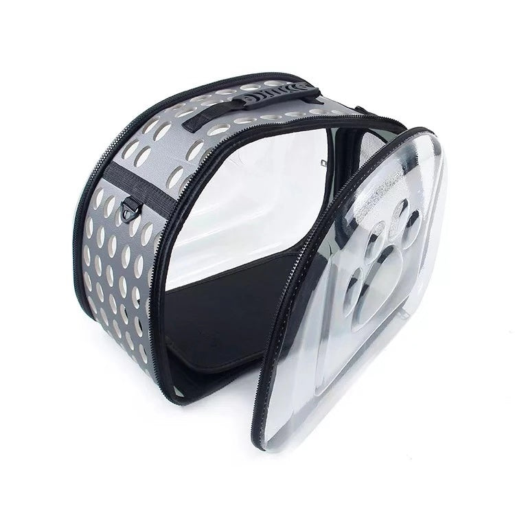Pet Carrier Bag Clear Cat Dog See Through Comfort Travel Bag Airline Approved