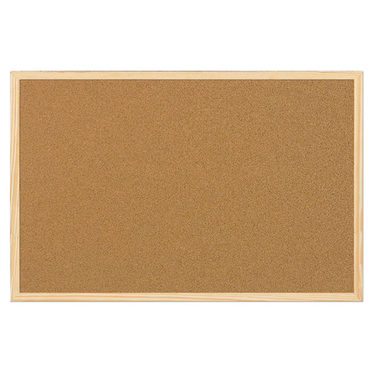 Cork Board Pins Corkboard Pinboard Notice Large Memo Photos Wooden Frame Wall