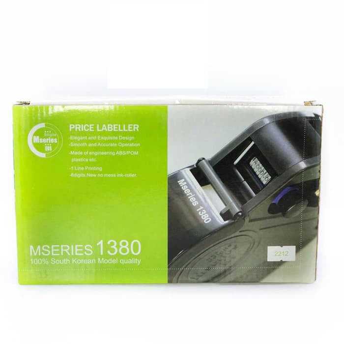Price Tag Guns Labels Tags Sticker 8 Digits MSeries 1380 EOS MX5500 800x/Roll
