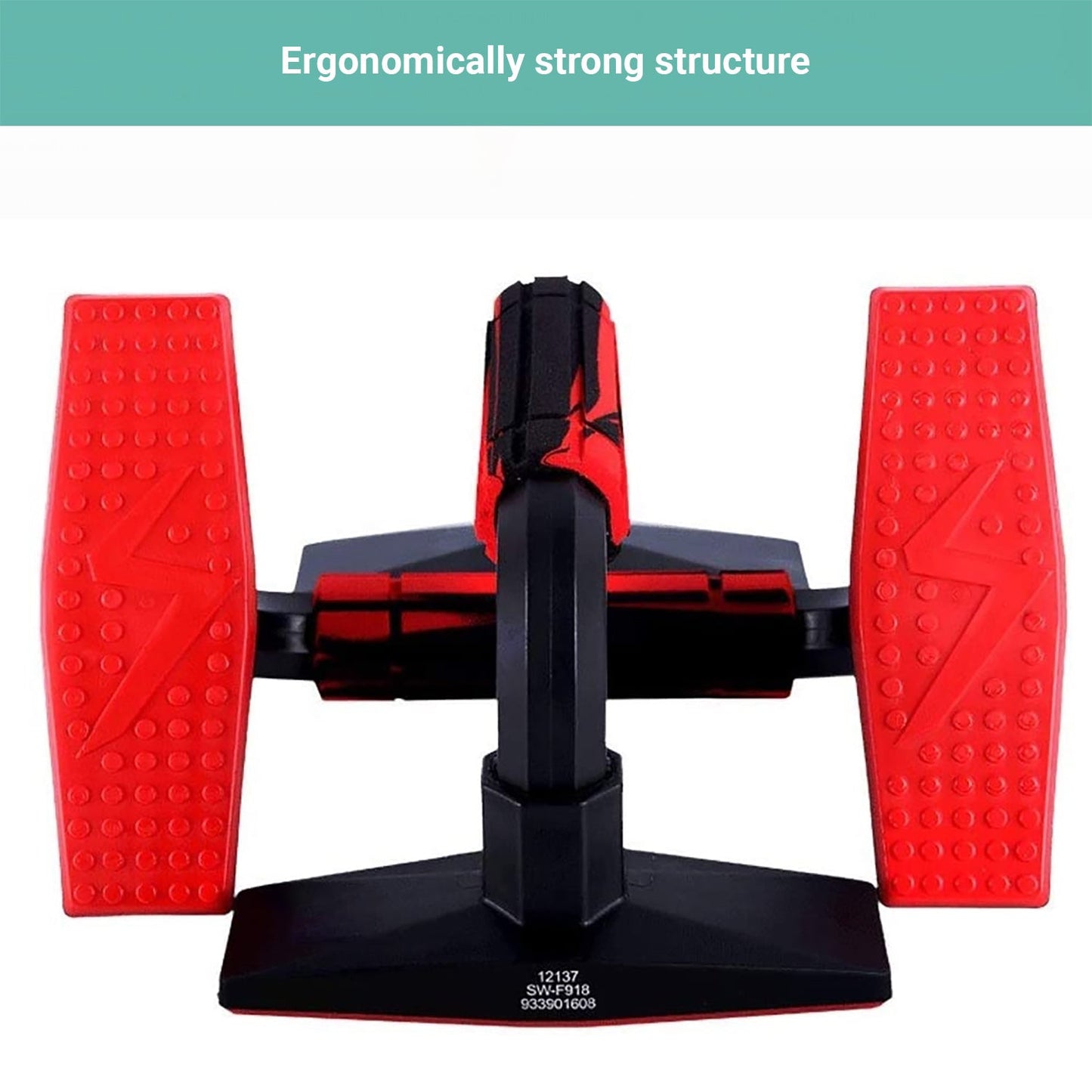Permafit Push Up Bars Strength Training Stand Support Handle Exercise Non Slip