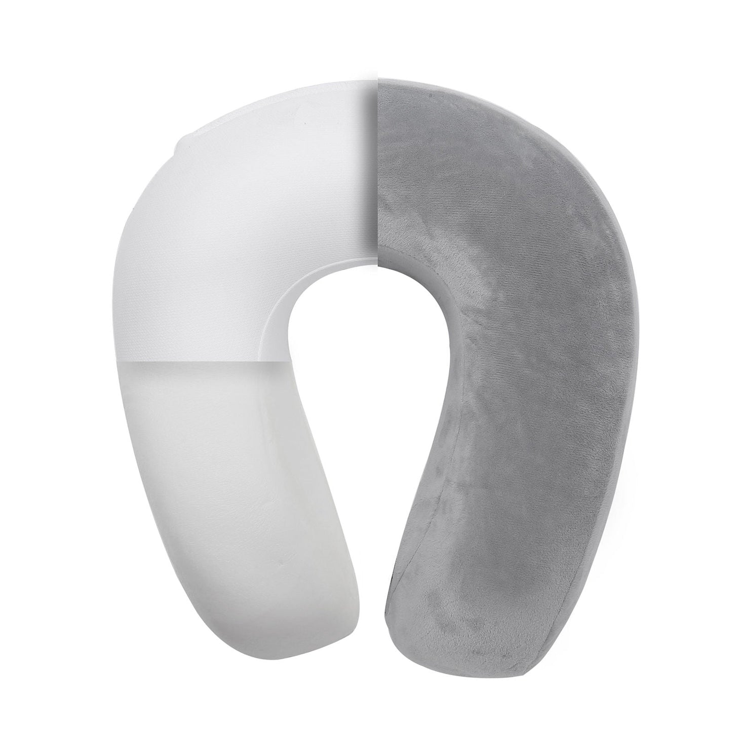 2x Travel Neck Pillow Memory Plane Cushion Airplane Support U Shaped Washable