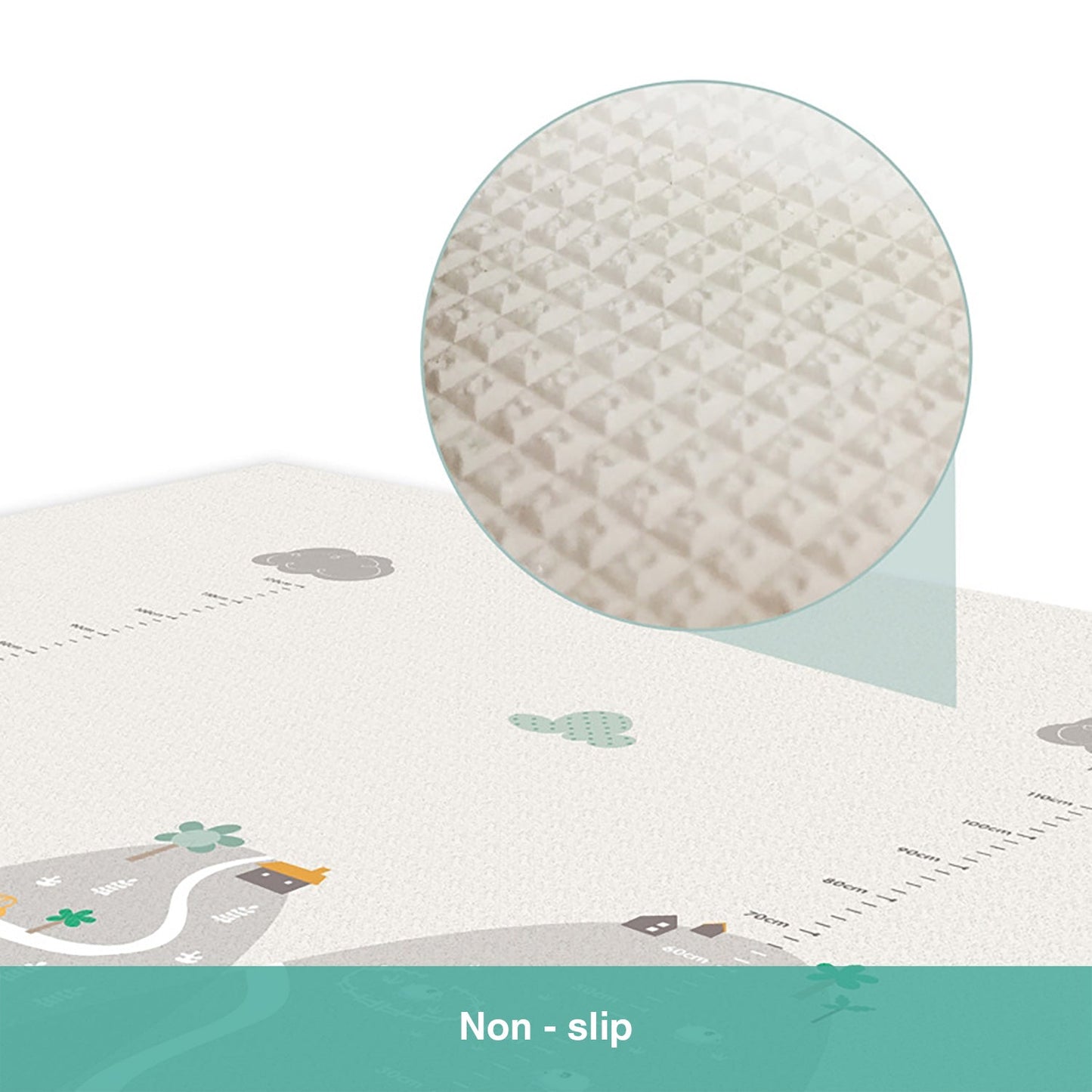 Truboo Baby Play Mat Crawling Folding Pad Kids Waterproof Non-Slip Foam Carpet
