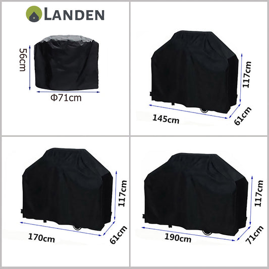 Landen BBQ Covers 2/4/6 Burner Waterproof Outdoor Gas Burner Barbecue Protector