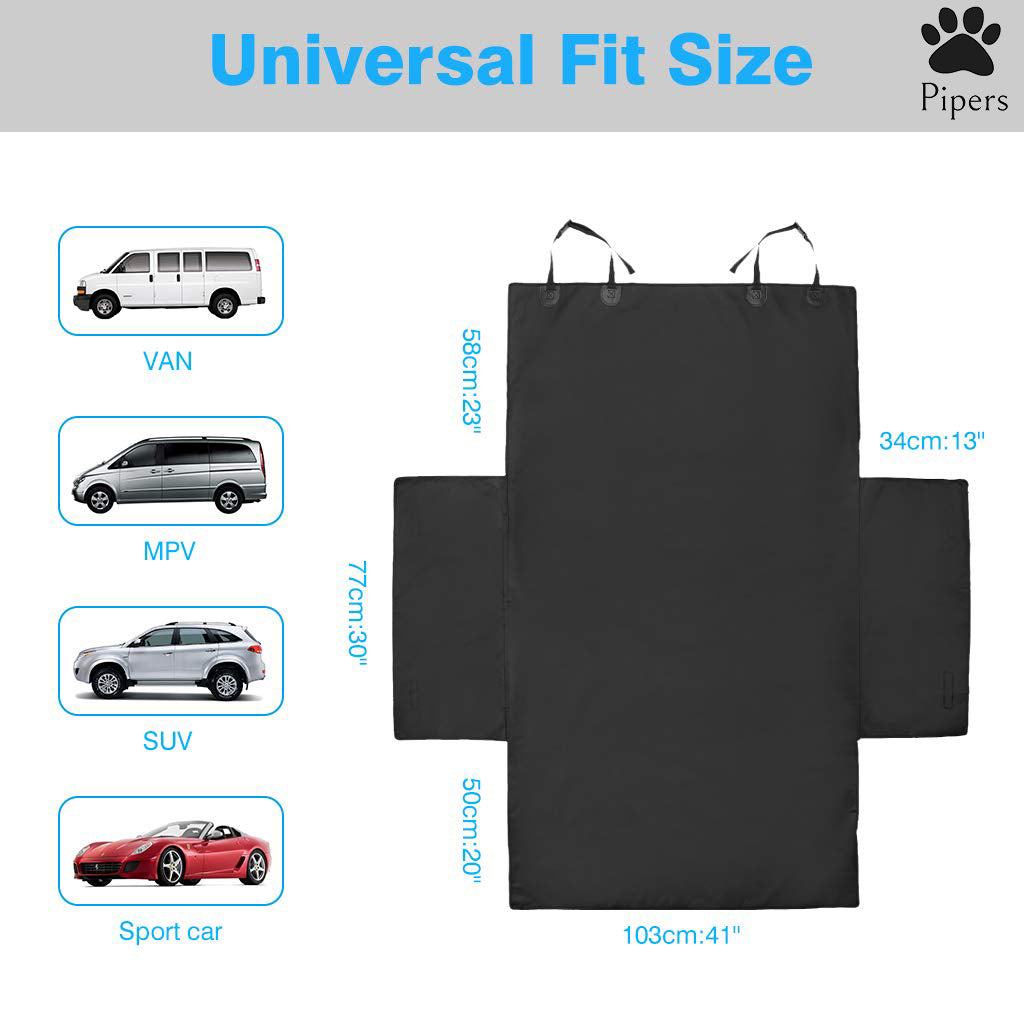 Pet Dog Car Boot Cargo Liner Waterproof Protector Cover Mat Non Slip Cat Black