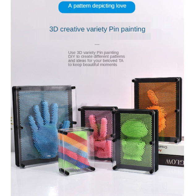 Lineguard Creative Toy 3D Clone Hand Model Needle Carving Stereo Variety Needle