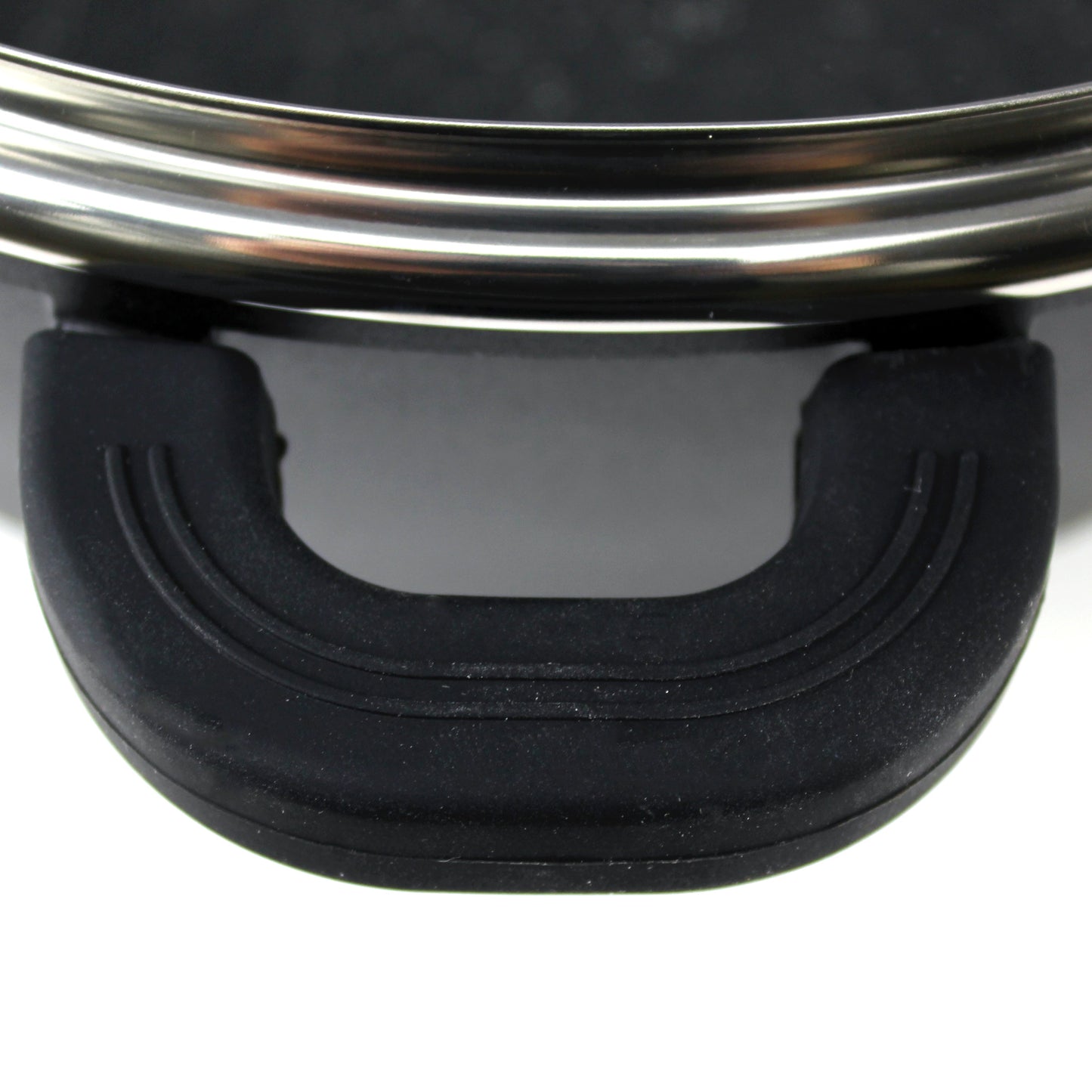 Non Stick Casserole Stockpot Saucepan Cookware Aluminium Marble Black Glass Lids