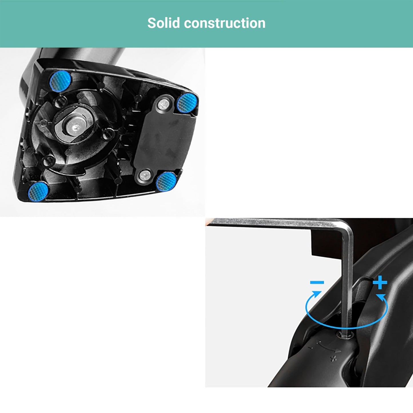Kartech Computer Monitor Arm LCD Holder Screen Bracket Display Single Stand VESA