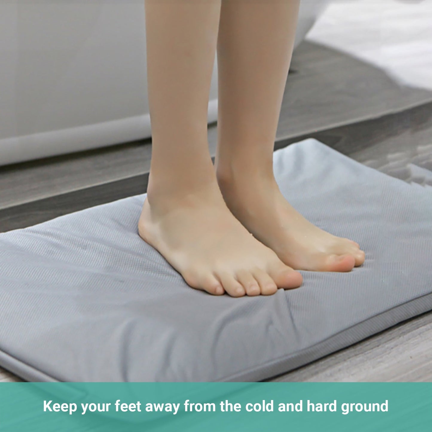Lecluse Bathroom Absorbent Mat Diatomaceous Earth Mud Floor Pad Fast Drying