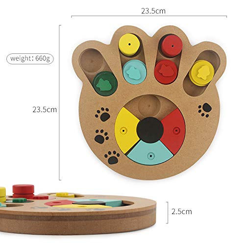 Pipers Dog Treat Dispenser Puzzle Play IQ Toys Interactive Food Pet Cat Feeding