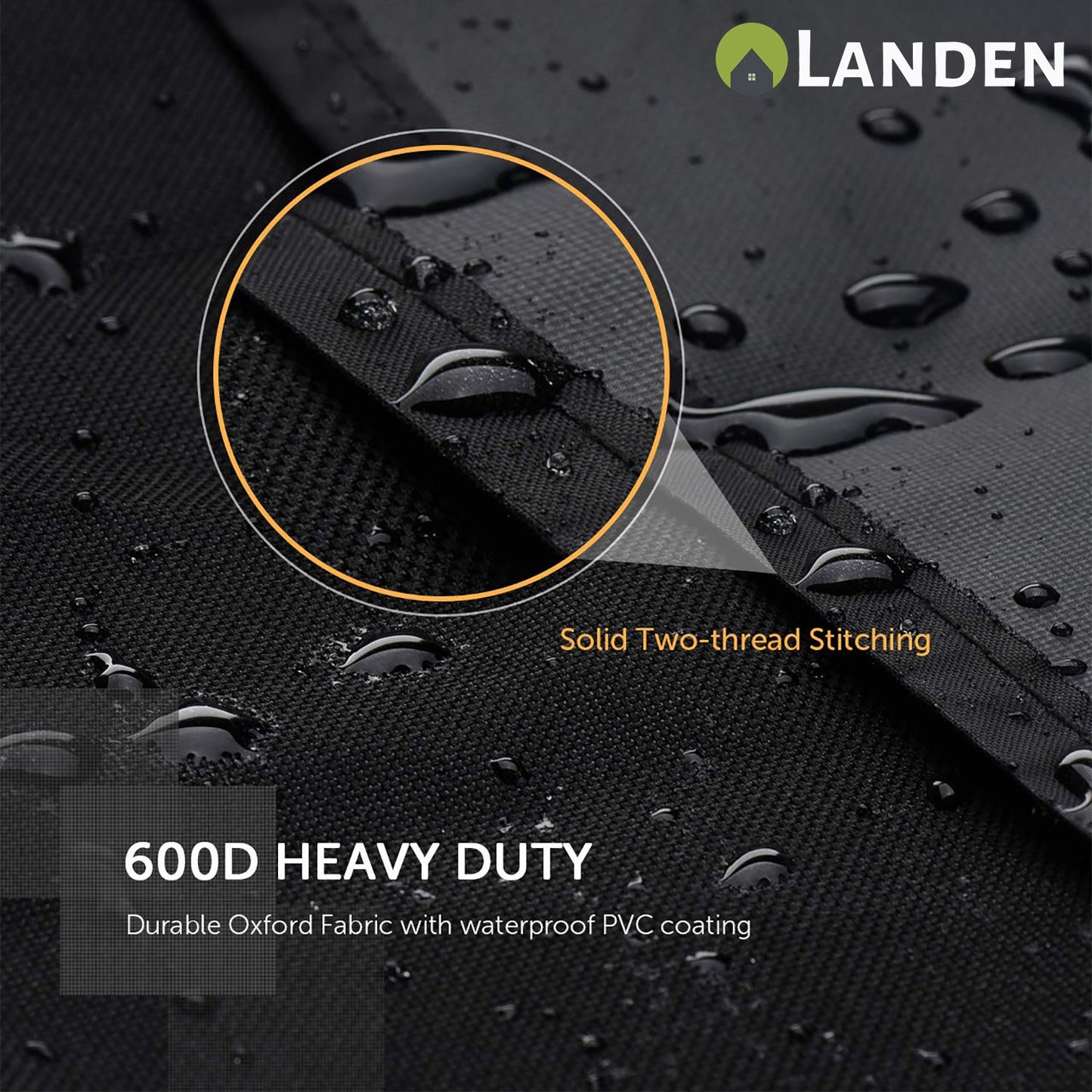 Landen BBQ Covers 2/4/6 Burner Waterproof Outdoor Gas Burner Barbecue Protector