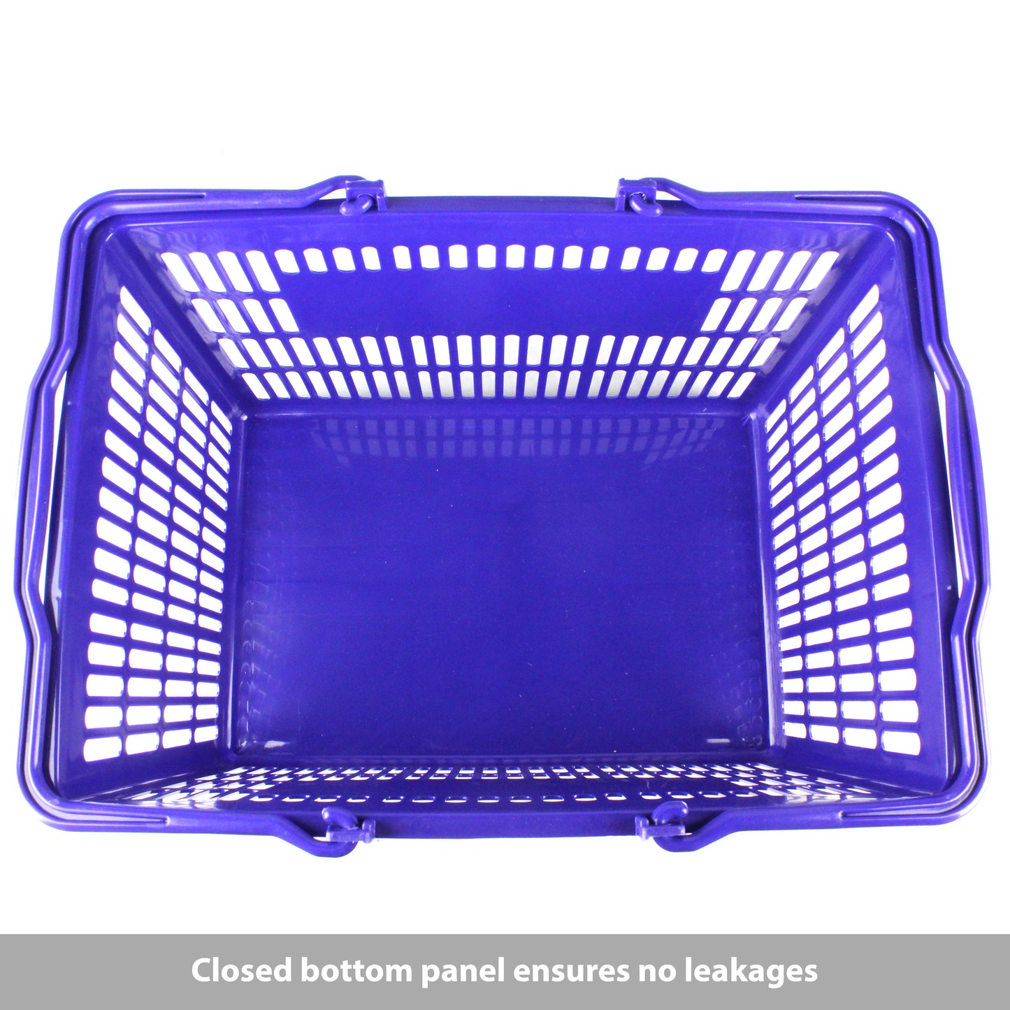 Plastic Shopping Baskets Basket Hand Business Supermarket Store Shop Bulk