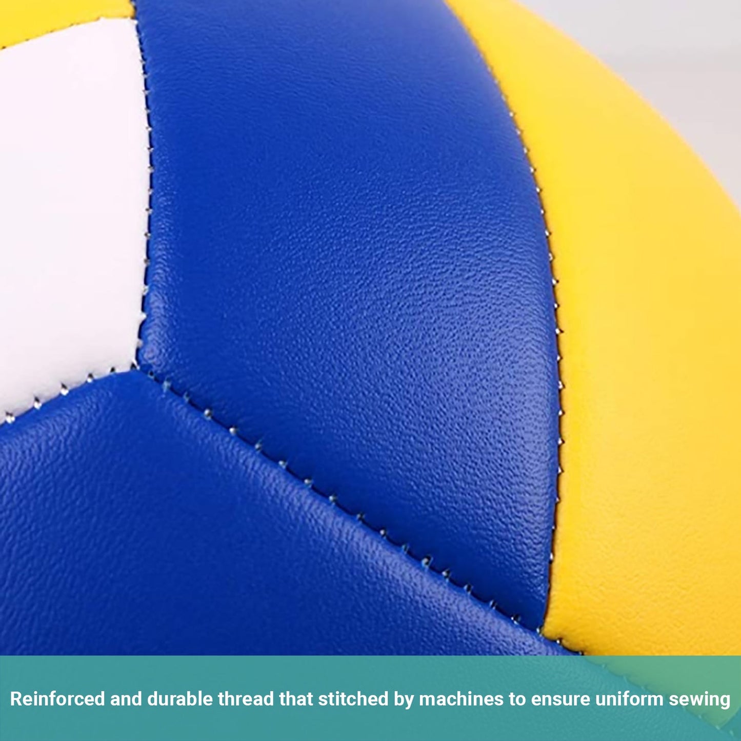 Crocox Microfiber Volleyball Size 5 Traning Soft Touch Indoor Outdoor Beach Play