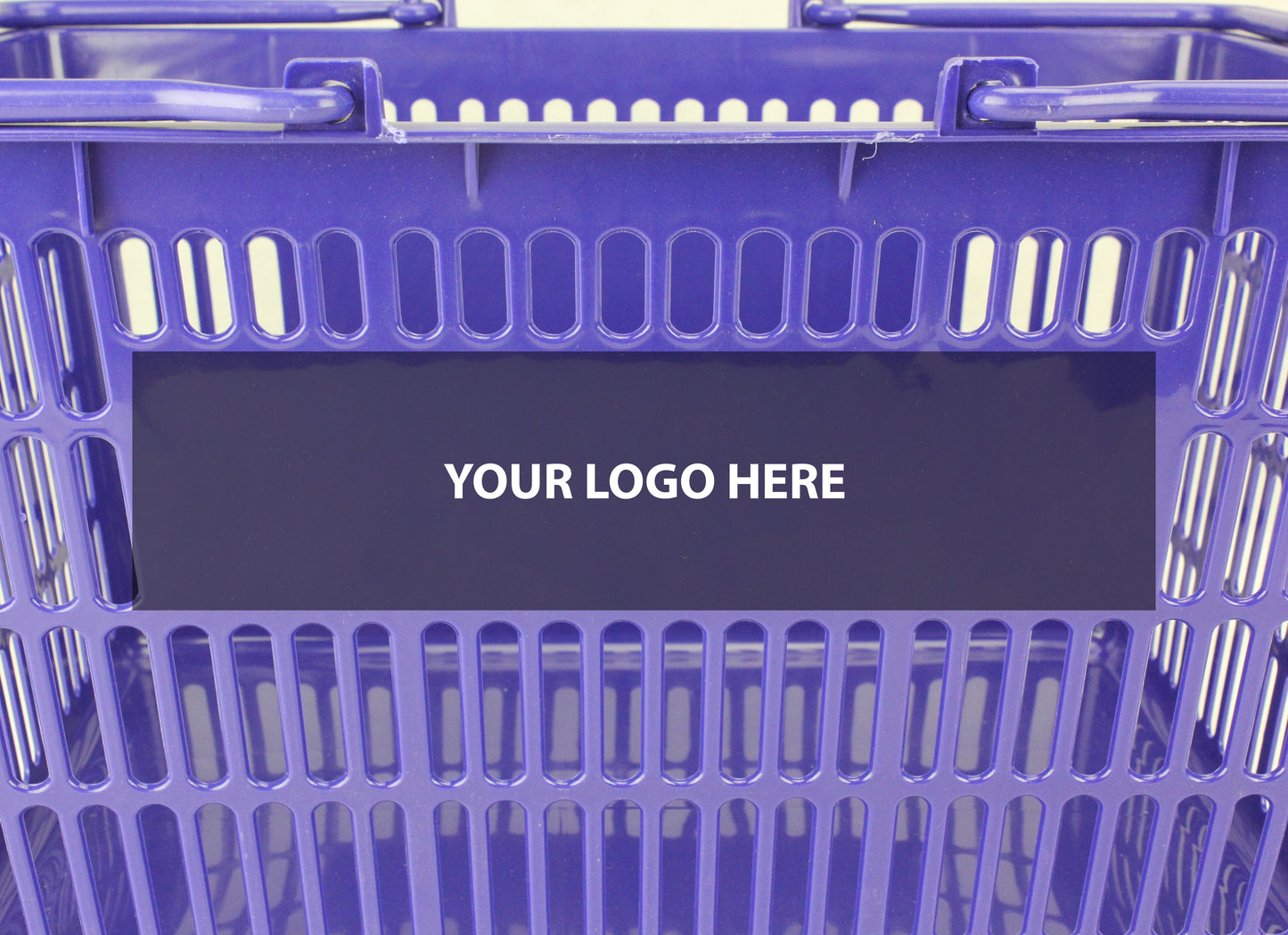 Plastic Shopping Baskets Basket Hand Business Supermarket Store Shop Bulk