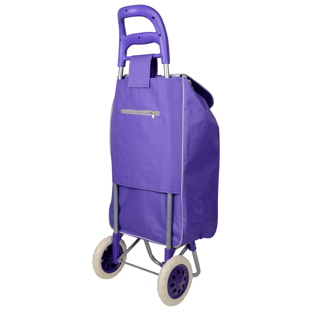 Shopping Cart Carts Trolley Bag Foldable Bags Luggage Wheels Folding Basket Pull