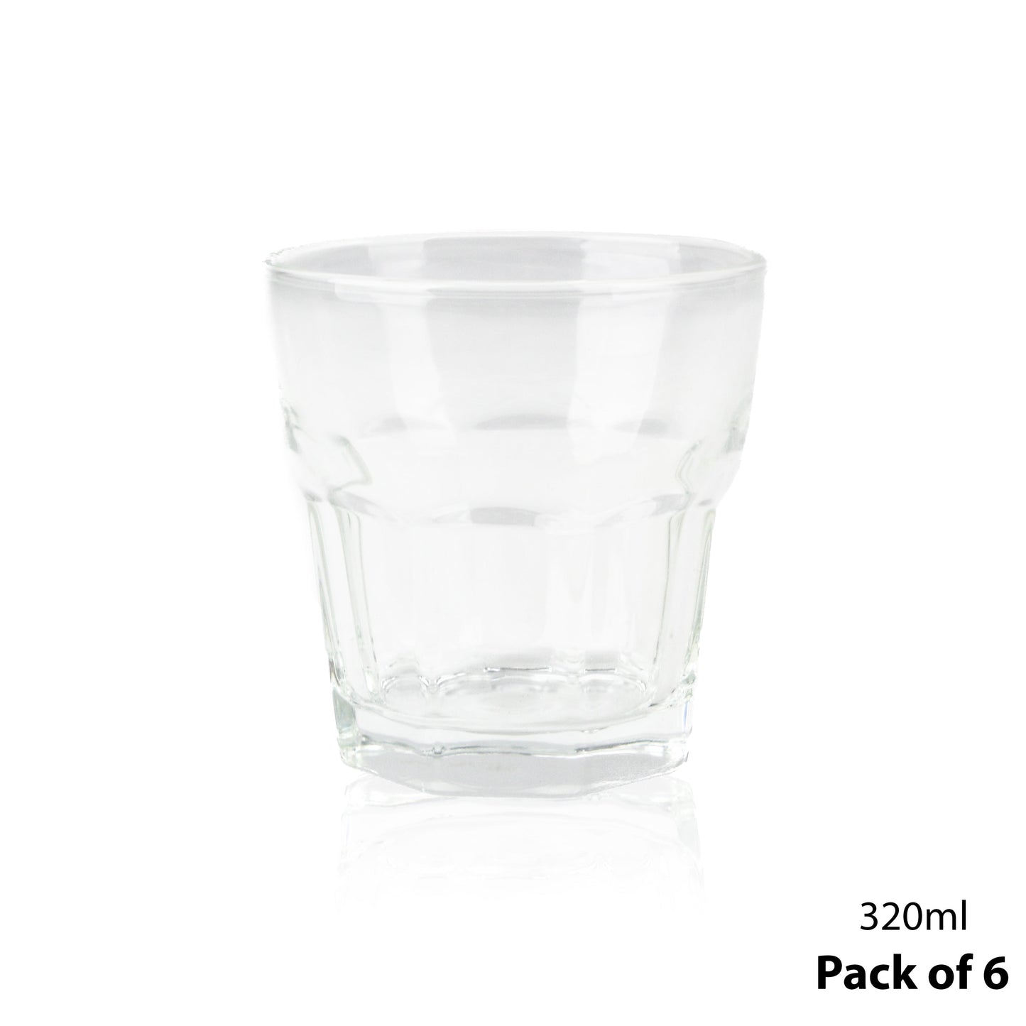 Tumbler Glass Cups Glasses Tumblers Scotch Whiskey Drinking Cup Water Bulk 6pk