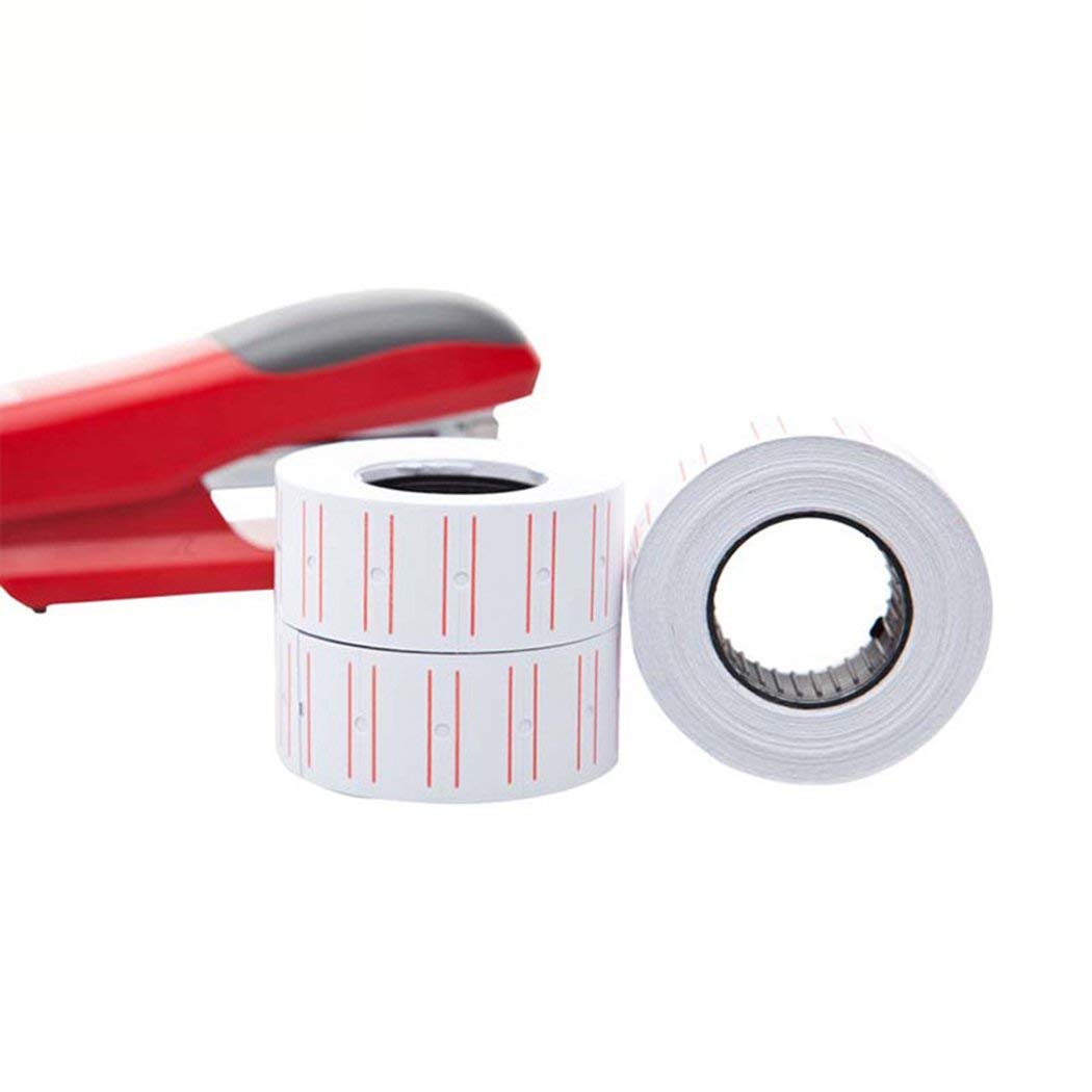Price Tag Gun Labels Tags Rolls Sticker Pricing Tagging MX5500 800 Labels / Roll
