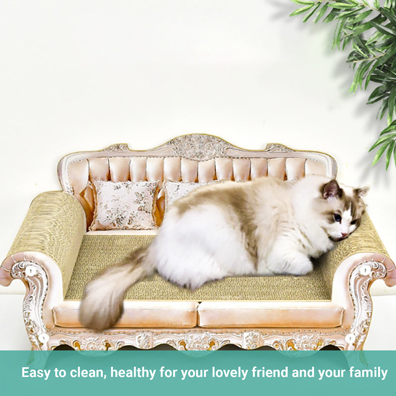Pipers Cats Cat Scratcher European Vintage Styled Sofa Cardboard Sofa Durable