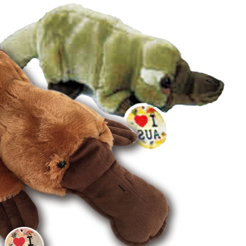 Lying Platypus Plush Soft Toy Huggable Stuffed Kids Gift Souvenir Animal Pillow
