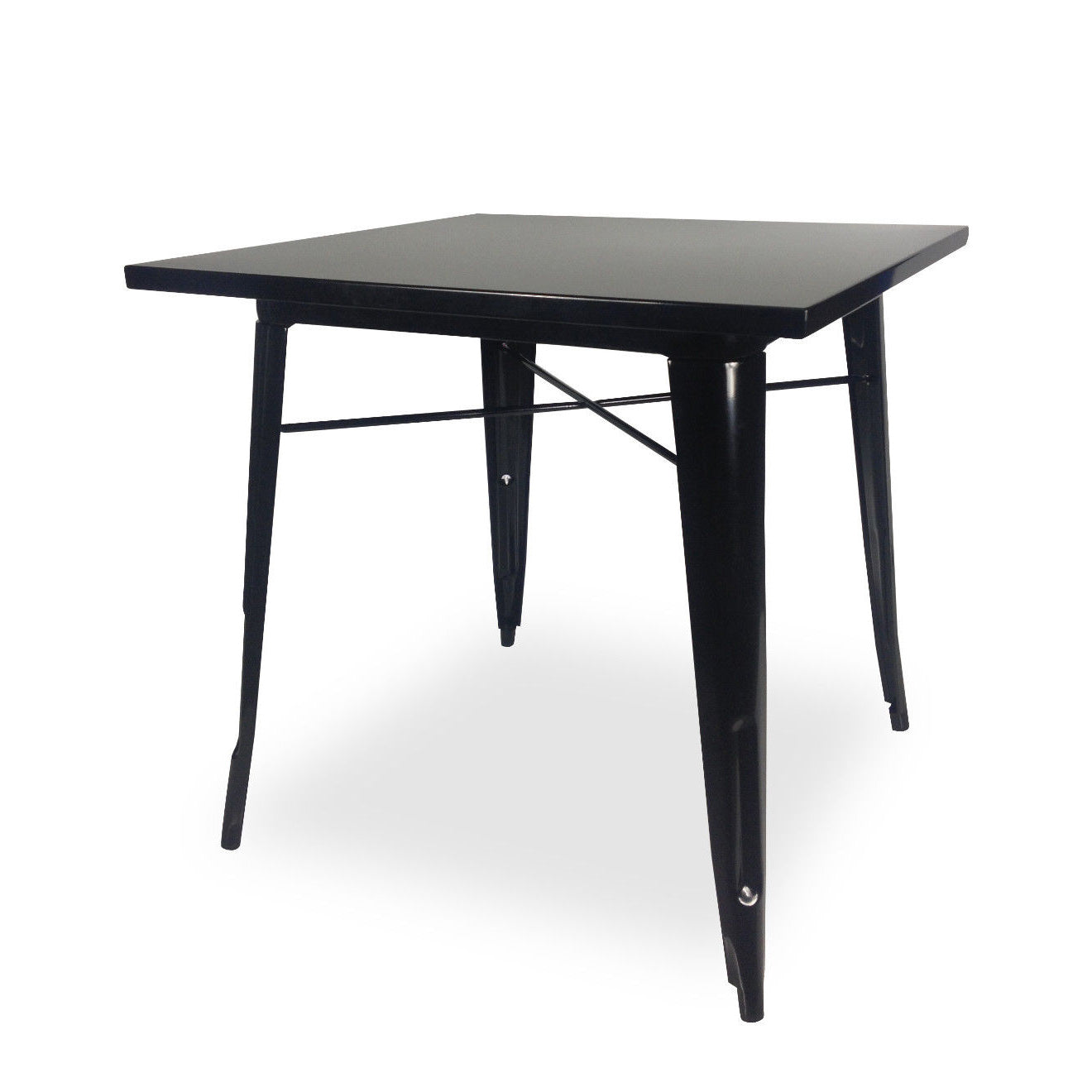 Tolix Dining Table Bar Replica Xavier Pauchard Restaurant Cafe Metal Steel Legs