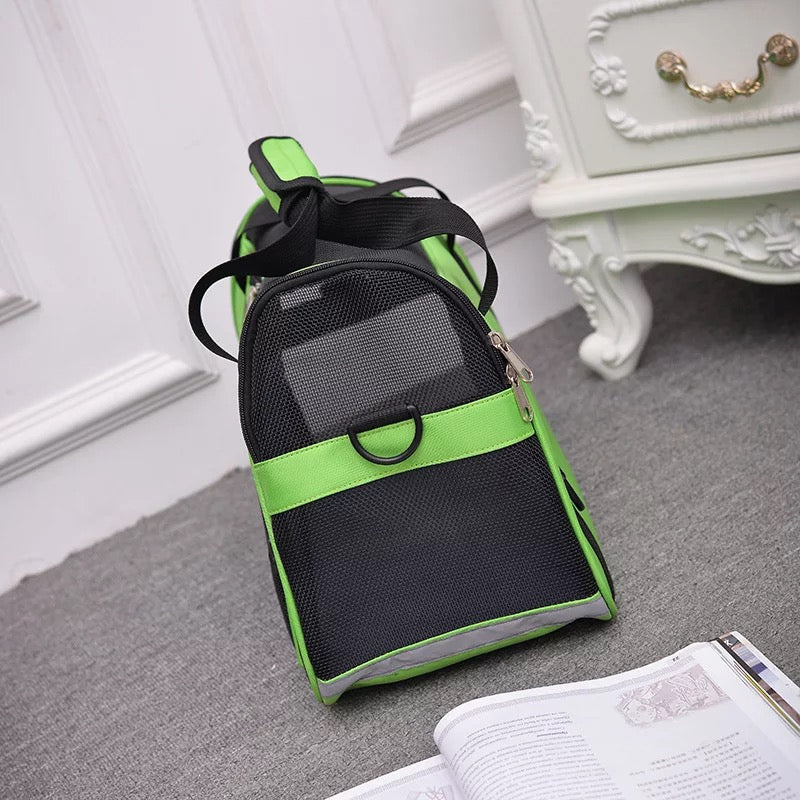 Pet Carrier Bag Carry Portable Large Cat Dog Travel Bag Airline Certified Strap