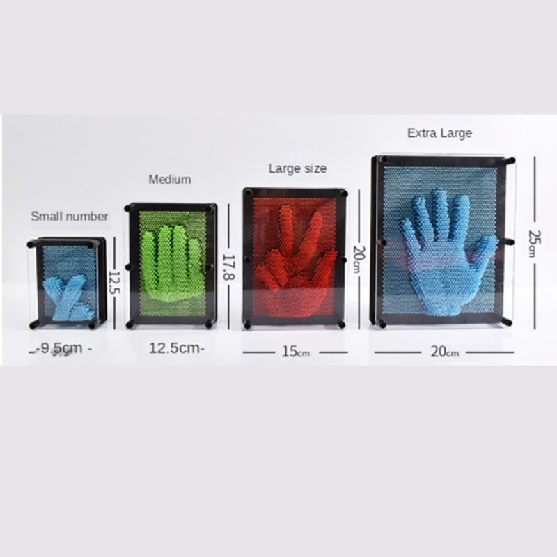 Lineguard Creative Toy 3D Clone Hand Model Needle Carving Stereo Variety Needle