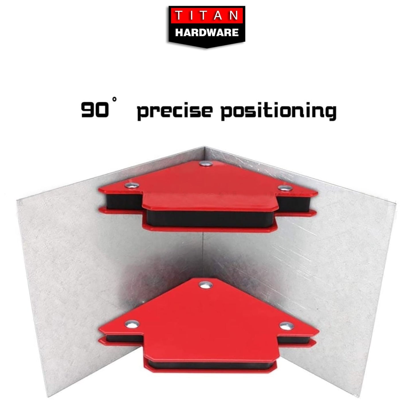 4x Titan Magnetic Welding Positioner Angle Holder Solder Arrow Locator 25/75LB