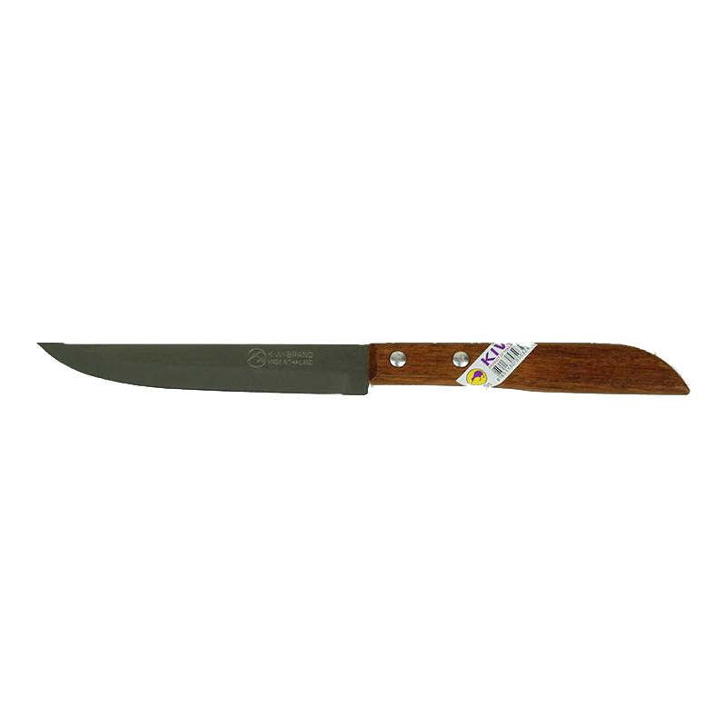 No. 501 KIWI Knife Kitchen Chef Knives Stainless Steel Blade Cook Cleaver Wood