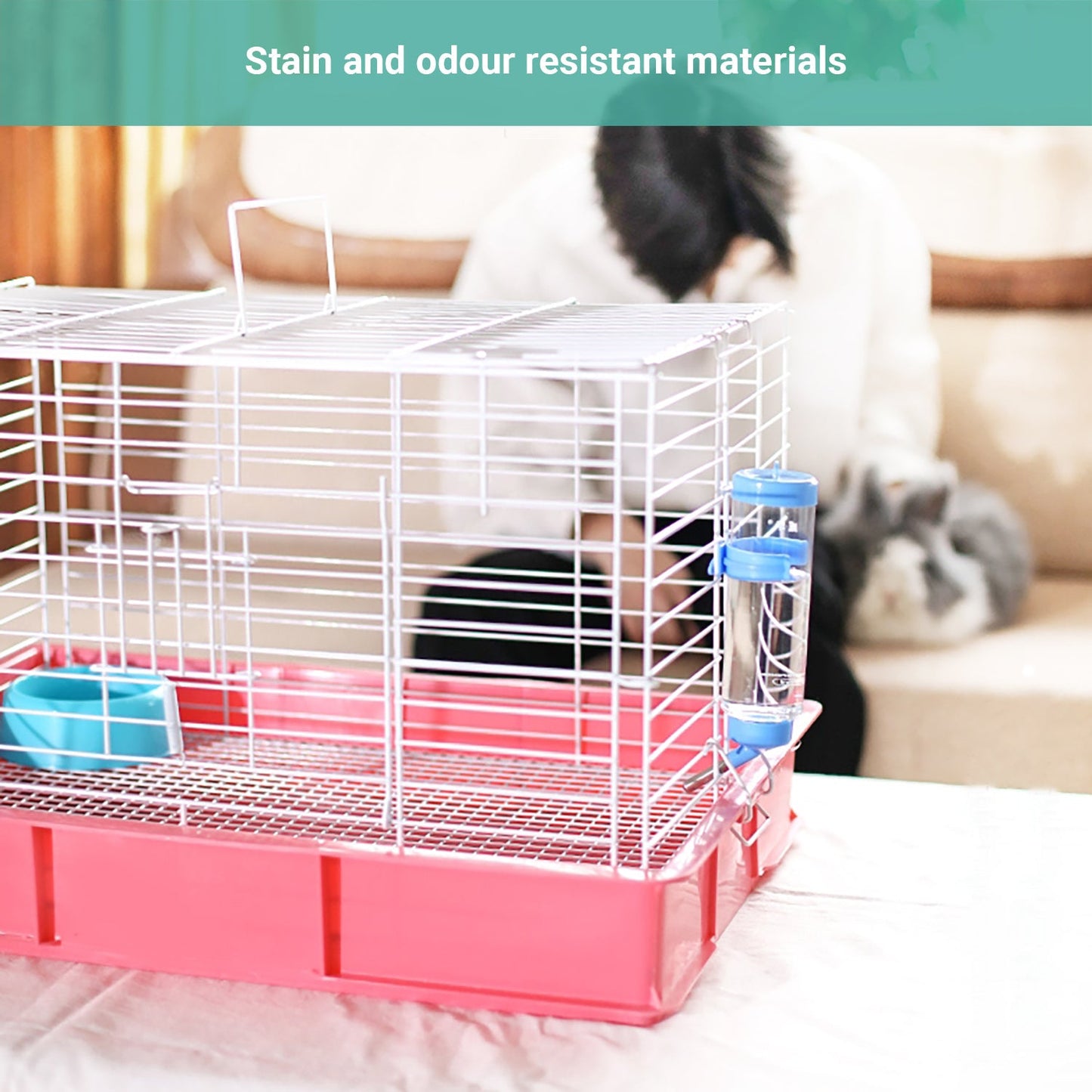 Pipers Small Pet Cage Foldable House Home Box Guinea Pig Mouse Rat Rabbit
