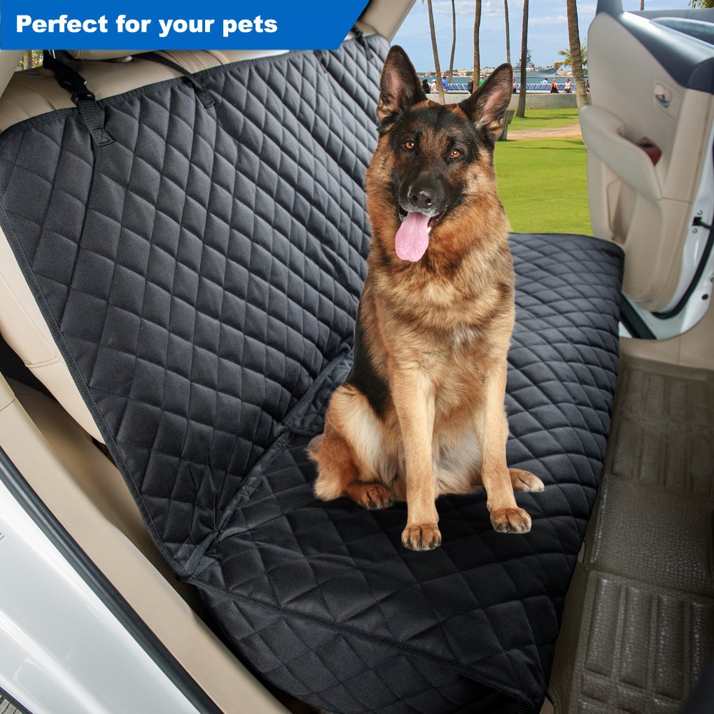 Pipers Pet Car Back Seat Cover Hammock Waterproof Protector Non Slip Mat Dog Cat