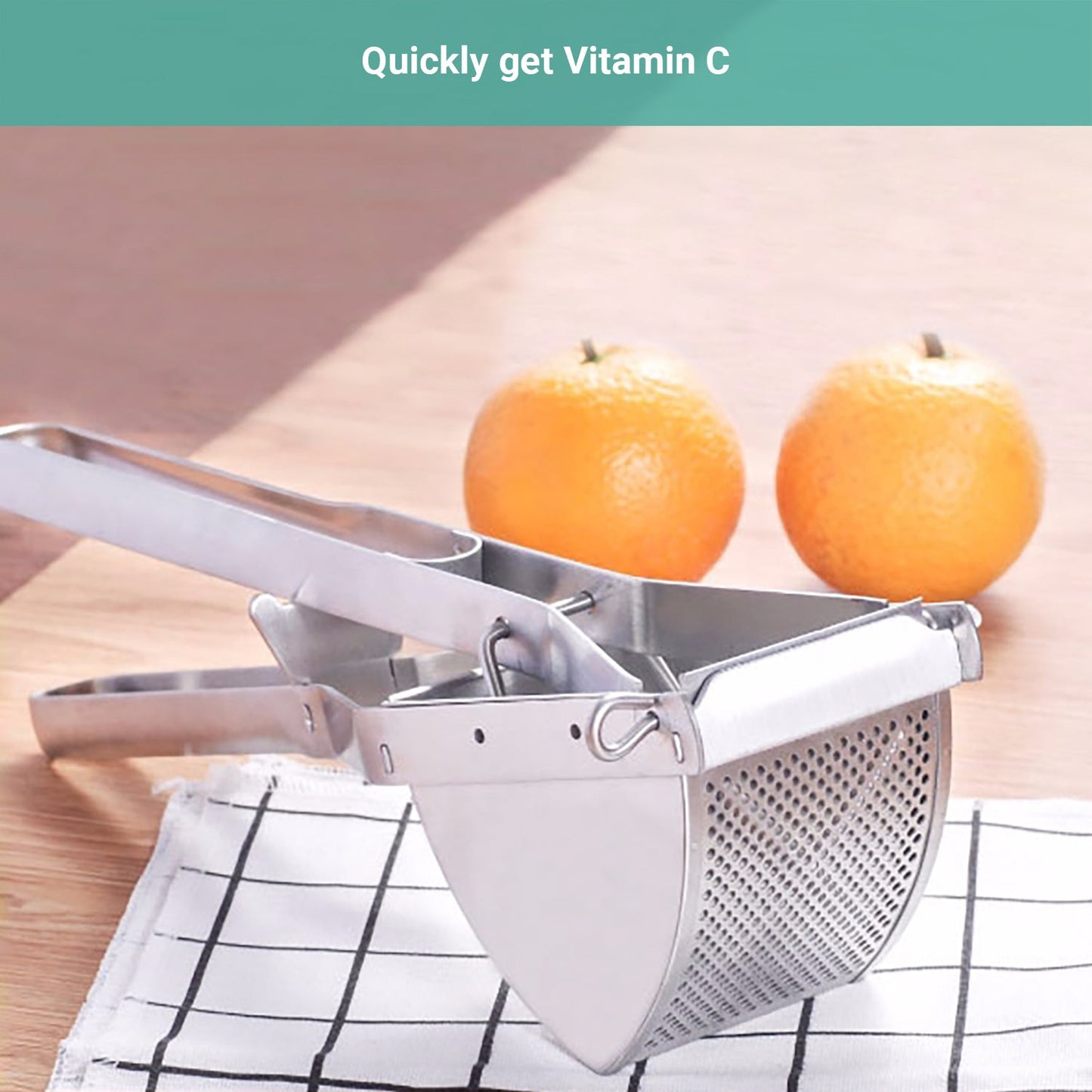 Lecluse Manual Fruit Juicer Hand Press Squeezer Cheese Lemon Potato Grater