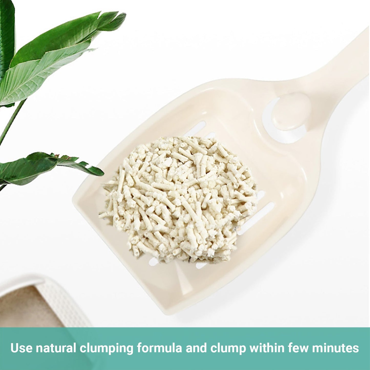 Pipers Natural Tofu Cat Litter Flushable Plant-Based Eco Clumping Odour Free