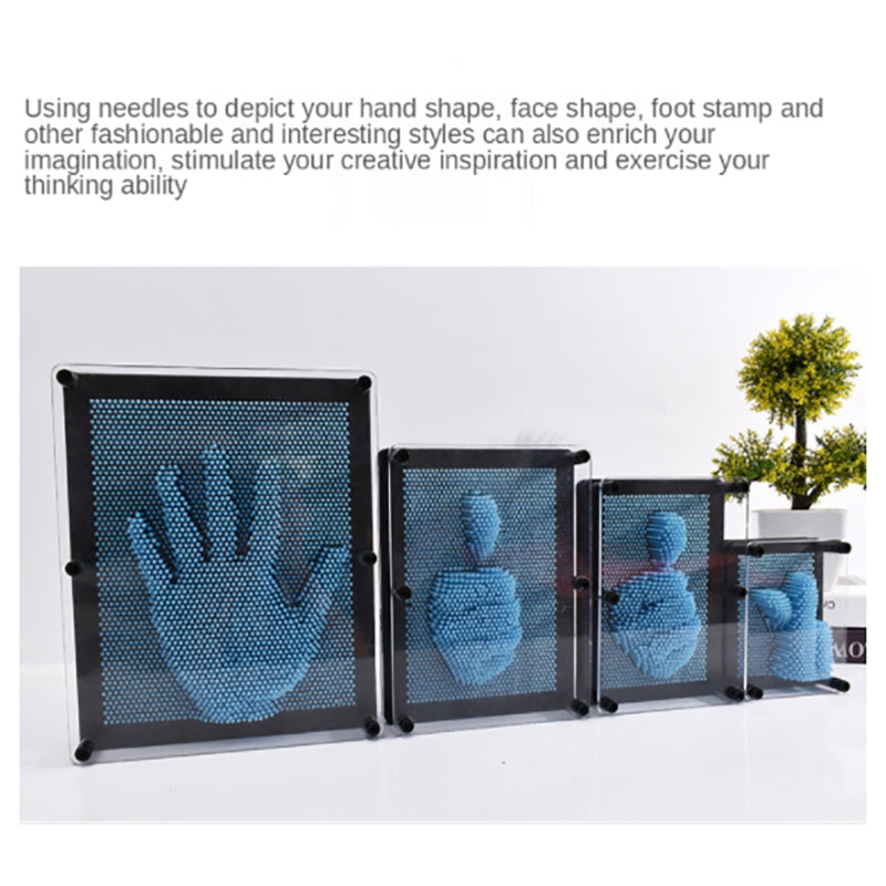 Lineguard Creative Toy 3D Clone Hand Model Needle Carving Stereo Variety Needle