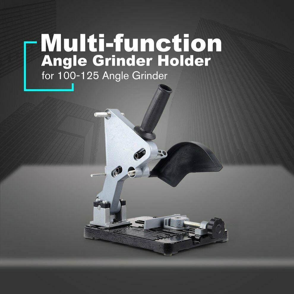 Titan Angle Grinder Stand Bracket Holder Support Cutting Base Metal Adjustable