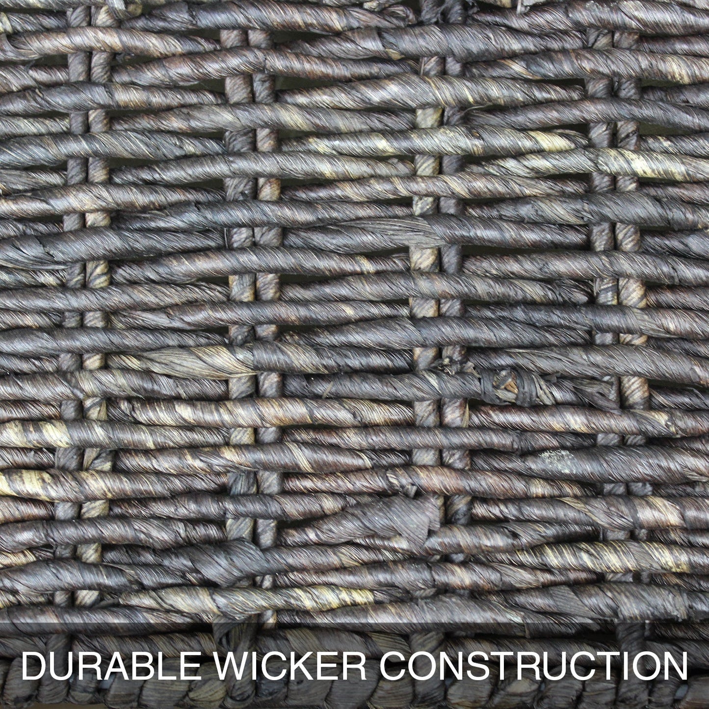 Wicker Cane Baskets Set Storage Box Small Medium Large Vintage Antique Picnic 3P