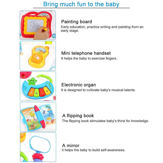 Truboo Walker Baby Push Toddler Toys Activity Centre Music Kids Balance Wheels