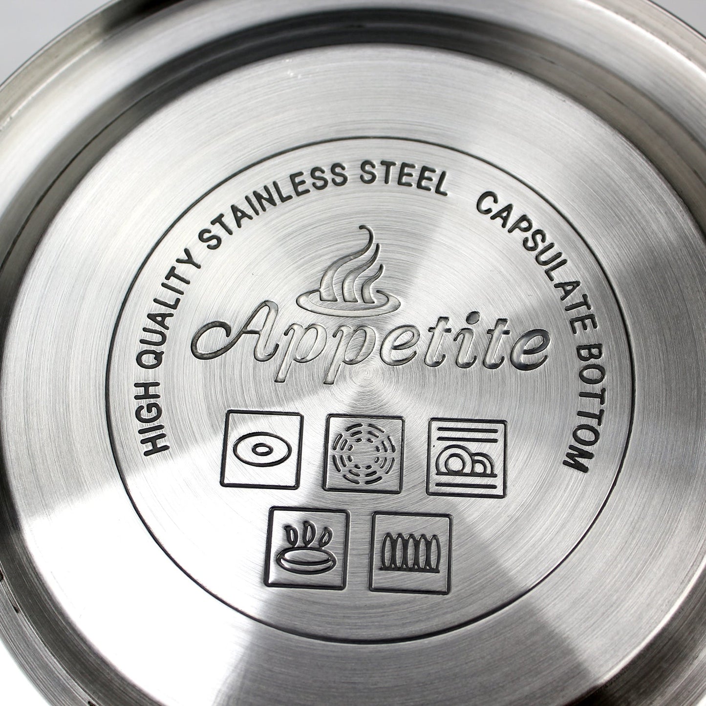 Whistling Kettle Stainless Steel Silver Tea Teapot Camping Stove Top 2.5L Black