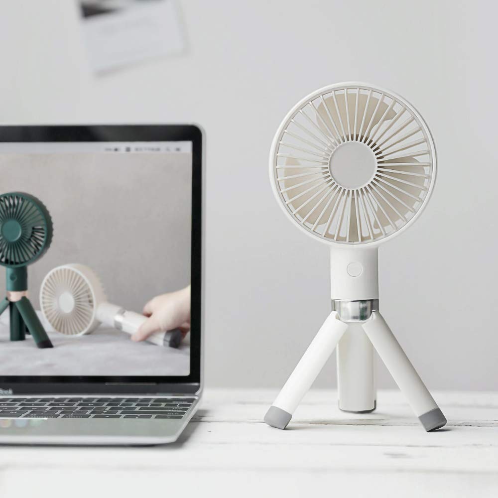 Kartech Rechargeable Mini USB Fan Battery Operated Portable Handheld Desk Quiet