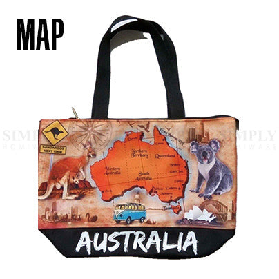 Shopping Bag Handbag Tote Canvas Shoulder Bag Women Large Capacity Australian AU - Simply Homeware