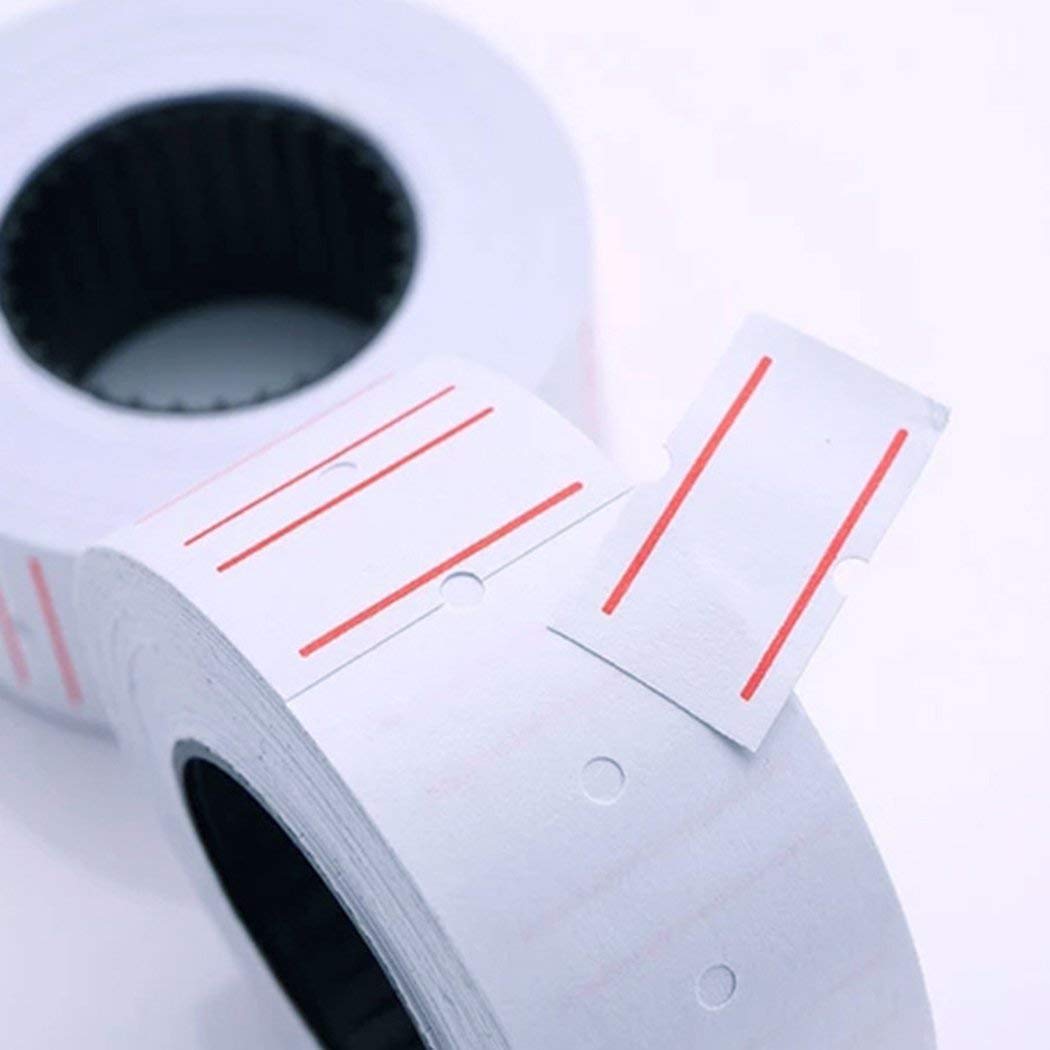 Price Tag Gun Labels Tags Rolls Sticker Pricing Tagging MX5500 800 Labels / Roll