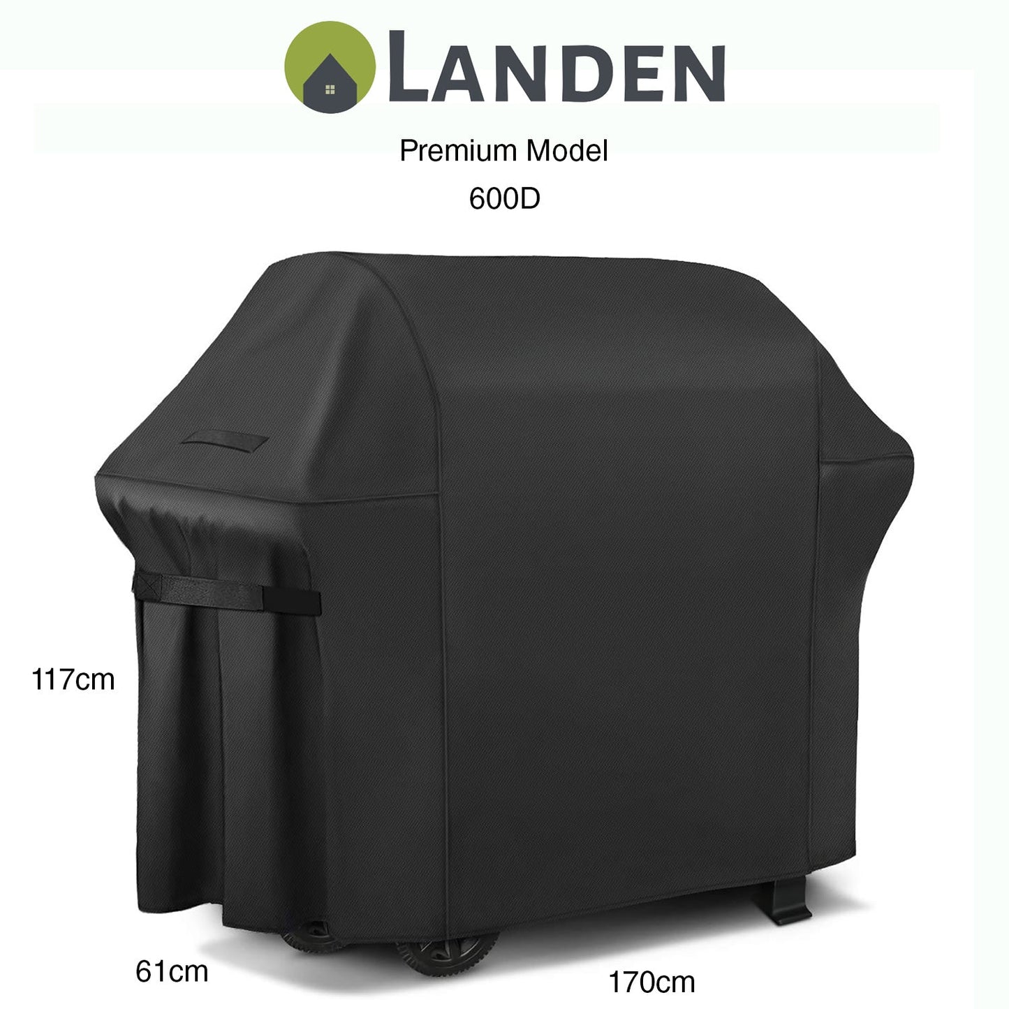 Landen BBQ Covers 2/4/6 Burner Waterproof Outdoor Gas Burner Barbecue Protector