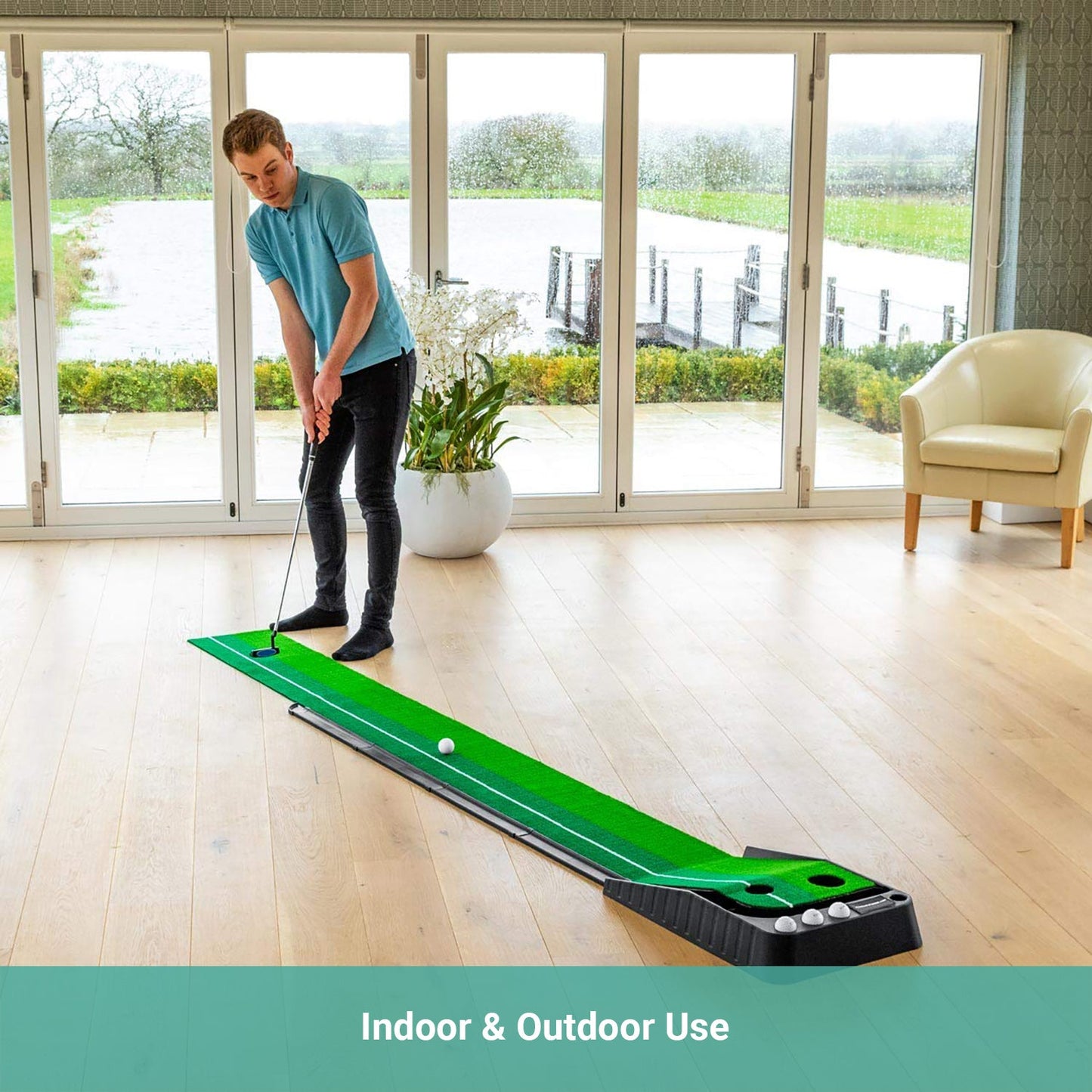 Crocox Golf Accessories Balls Auto Putting Trainers Clubs Sport Equipments