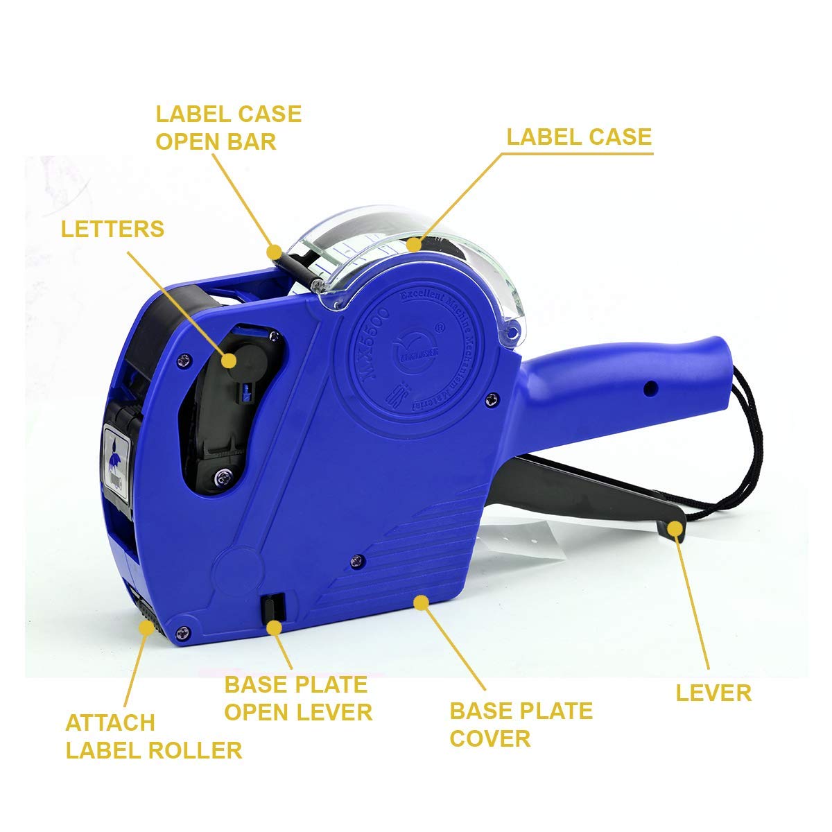 Price Tag Guns Labels Tags Sticker 8 Digits MSeries 1380 EOS MX5500 800x/Roll