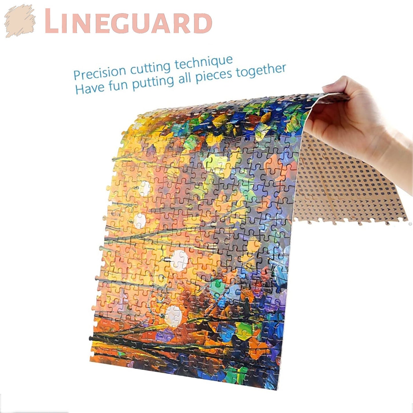 Lineguard 1000 Piece Jigsaw Puzzle Adults DIY Craft Children Educational Toy