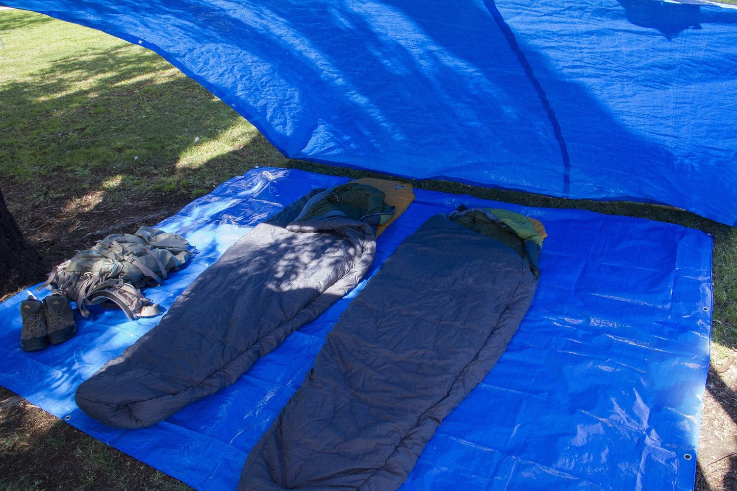 Heavy Duty Tarps Tarpaulin Camping Poly Cover Waterproof Caravan Truck Ute UV