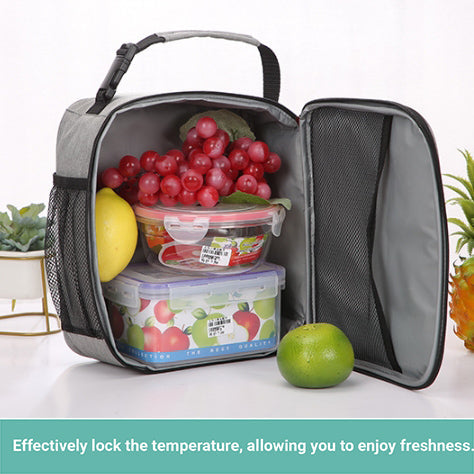 Lecluse Insulation Bag Reusable Lunch Bags Small Lunch Bag Thermal And Fresh-Kee