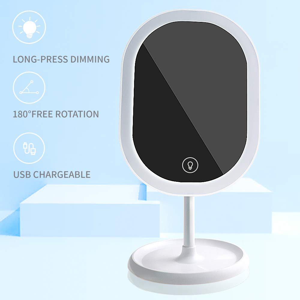 Kartech LED Makeup Mirror With Light Vanity Cosmetic Flexible Small Illuminated