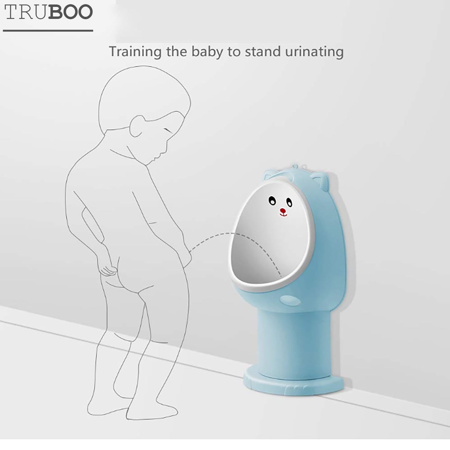 Truboo Boy Potty Training Kid Toilet Baby Pee Urinal Bathroom Children Toddle