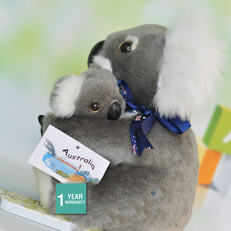 Koala With Baby Plush Stuffed Soft Toy Kids Gift Souvenir Australian Huggable AU