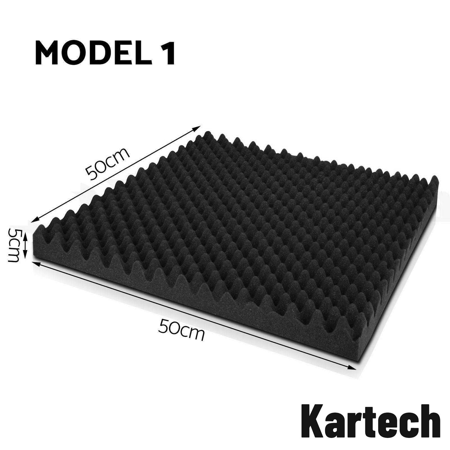 Sound Proofing Acoustic Panels Tiles Foam Studio Egg Shell Insulation Bass Traps